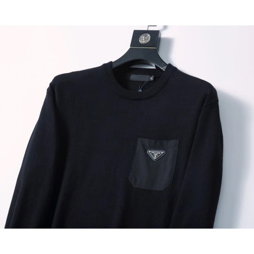 Replica Prada Sweater Long Sleeved For Men #1248762 $45.00 USD for Wholesale