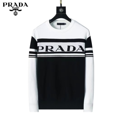 Prada Sweater Long Sleeved For Men #1248764 $45.00 USD, Wholesale Replica Prada Sweater