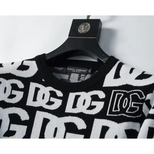 Replica Dolce & Gabbana D&G Sweaters Long Sleeved For Men #1248768 $45.00 USD for Wholesale