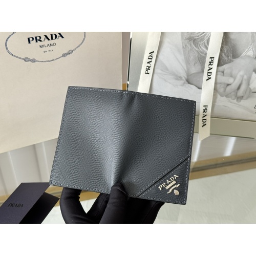 Replica Prada AAA Quality Card Case In Navy #1248773 $72.00 USD for Wholesale