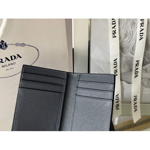 Replica Prada AAA Quality Card Case In Navy #1248774 $72.00 USD for Wholesale