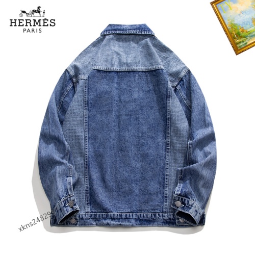 Replica Hermes Jackets Long Sleeved For Men #1248793 $60.00 USD for Wholesale