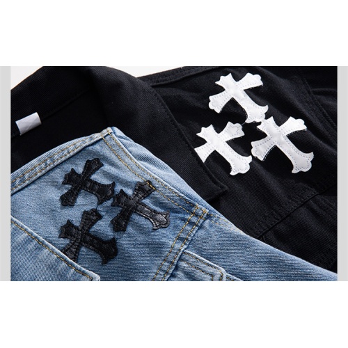 Replica Chrome Hearts Jackets Long Sleeved For Men #1248801 $60.00 USD for Wholesale