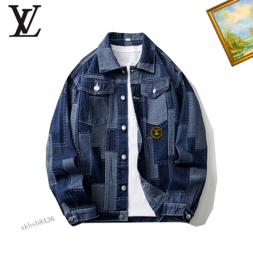 Replica Louis Vuitton LV Jackets Long Sleeved For Men #1248804 $60.00 USD for Wholesale