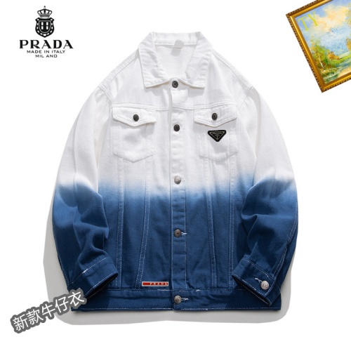 Prada Jackets Long Sleeved For Men #1248809 $60.00 USD, Wholesale Replica Prada Jackets