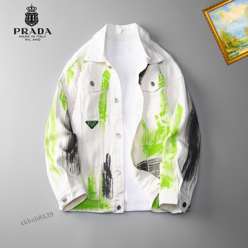 Prada Jackets Long Sleeved For Men #1248812 $60.00 USD, Wholesale Replica Prada Jackets