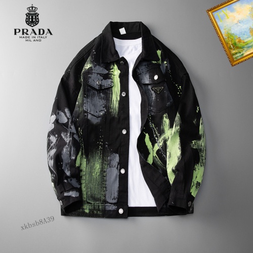 Prada Jackets Long Sleeved For Men #1248815 $60.00 USD, Wholesale Replica Prada Jackets