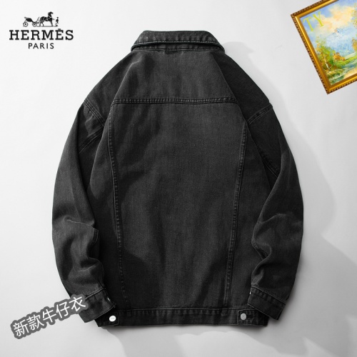 Replica Hermes Jackets Long Sleeved For Men #1248825 $60.00 USD for Wholesale