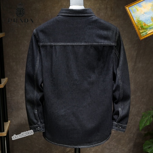 Replica Prada Jackets Long Sleeved For Men #1248831 $60.00 USD for Wholesale