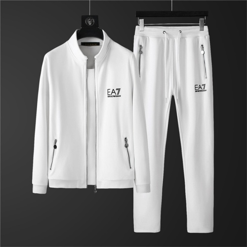 Armani Tracksuits Long Sleeved For Men #1248860 $85.00 USD, Wholesale Replica Armani Tracksuits