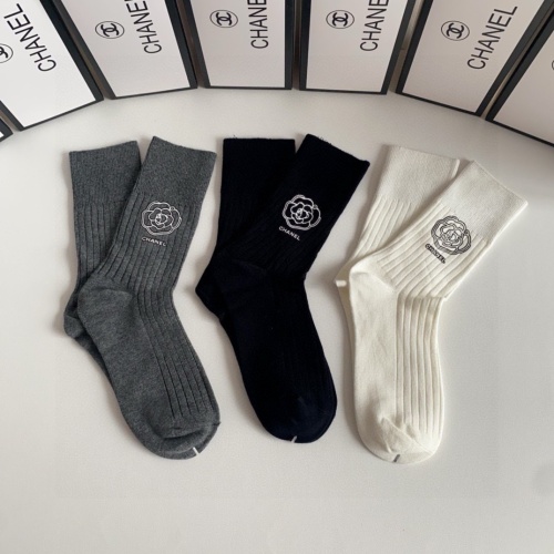 Chanel Socks #1249006 $32.00 USD, Wholesale Replica Chanel Socks