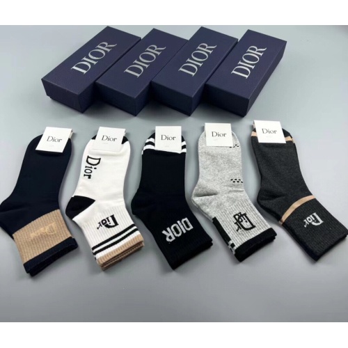 Christian Dior Socks For Men #1249010 $27.00 USD, Wholesale Replica Christian Dior Socks