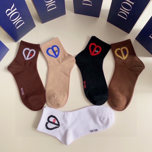 Replica Christian Dior Socks #1249011 $27.00 USD for Wholesale