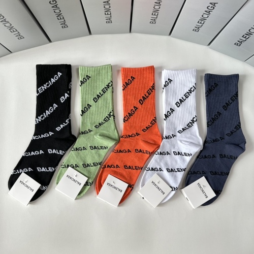 Balenciaga Socks #1249017 $29.00 USD, Wholesale Replica Balenciaga Socks