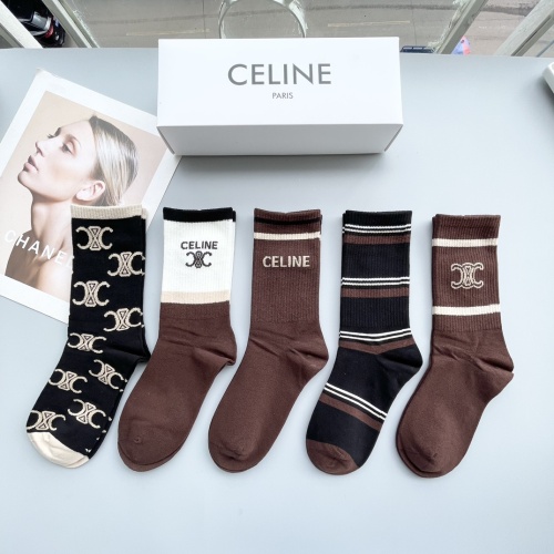 Celine Socks #1249023 $29.00 USD, Wholesale Replica Celine Socks