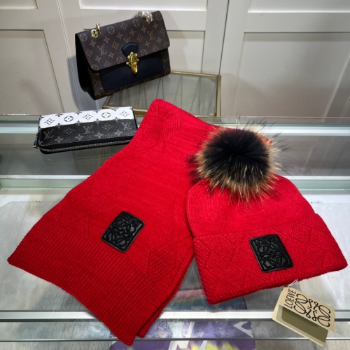 LOEWE Caps #1249028 $52.00 USD, Wholesale Replica LOEWE Hat and Scarf and Glove Set