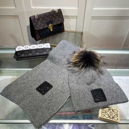 LOEWE Caps #1249030 $52.00 USD, Wholesale Replica LOEWE Hat and Scarf and Glove Set