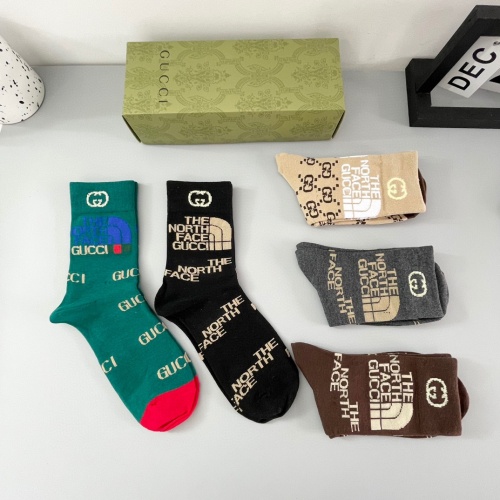 Replica Gucci Socks #1249063 $29.00 USD for Wholesale