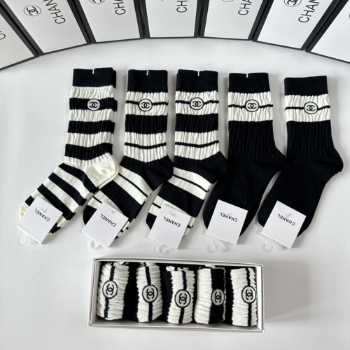 Replica Chanel Socks #1249086 $29.00 USD for Wholesale