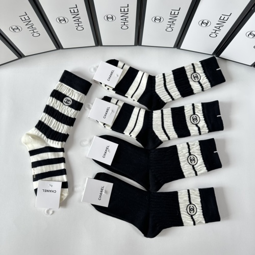 Replica Chanel Socks #1249086 $29.00 USD for Wholesale