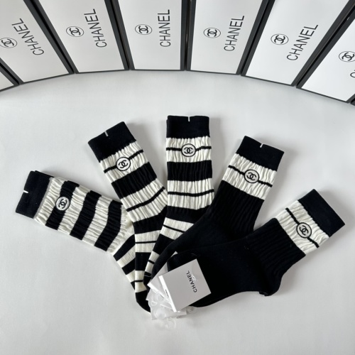 Replica Chanel Socks #1249086 $29.00 USD for Wholesale