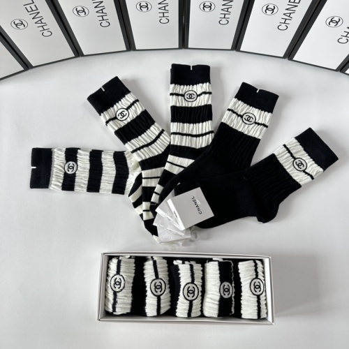 Replica Chanel Socks #1249086 $29.00 USD for Wholesale