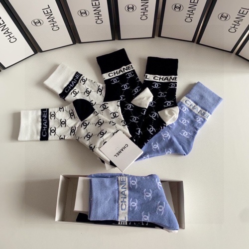 Replica Chanel Socks #1249087 $29.00 USD for Wholesale