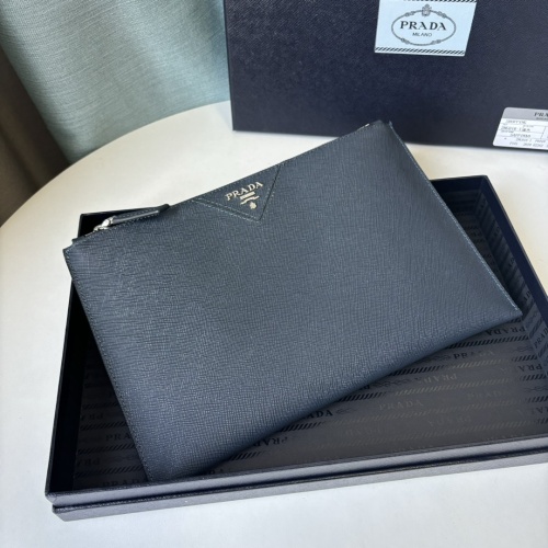 Prada AAA Man Wallets #1249100 $72.00 USD, Wholesale Replica Prada AAA Man Wallets