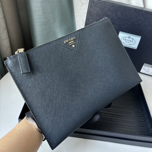 Replica Prada AAA Man Wallets #1249100 $72.00 USD for Wholesale