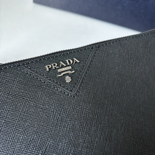 Replica Prada AAA Man Wallets #1249101 $72.00 USD for Wholesale