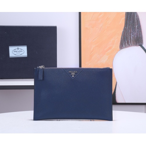 Prada AAA Man Wallets #1249103 $72.00 USD, Wholesale Replica Prada AAA Man Wallets