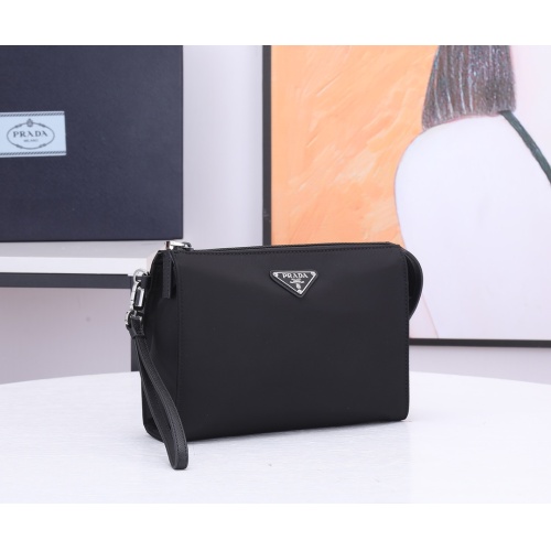 Replica Prada AAA Man Wallets #1249107 $85.00 USD for Wholesale