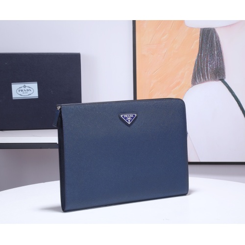 Prada AAA Man Wallets #1249128 $115.00 USD, Wholesale Replica Prada AAA Man Wallets