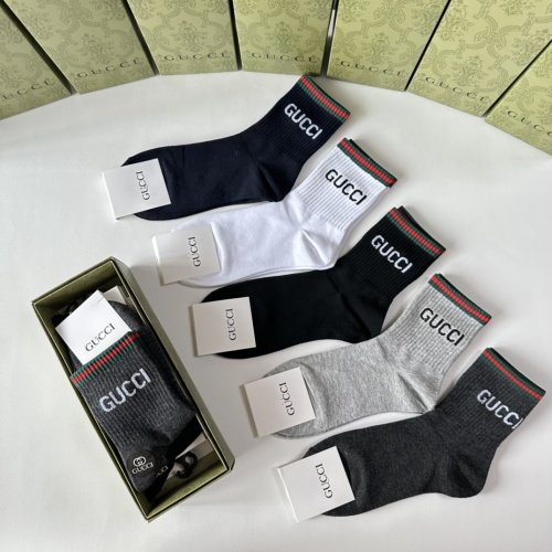 Replica Gucci Socks #1249135 $29.00 USD for Wholesale