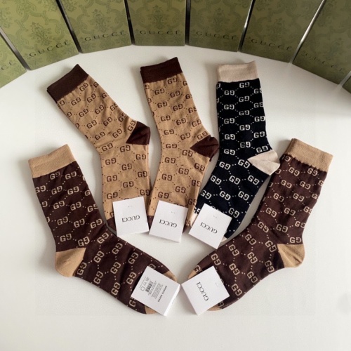 Replica Gucci Socks #1249145 $29.00 USD for Wholesale