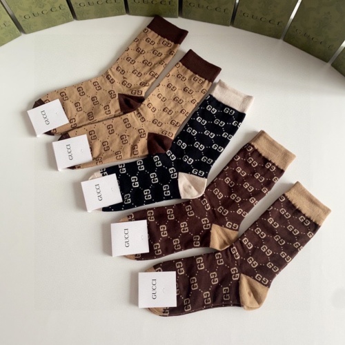 Replica Gucci Socks #1249145 $29.00 USD for Wholesale