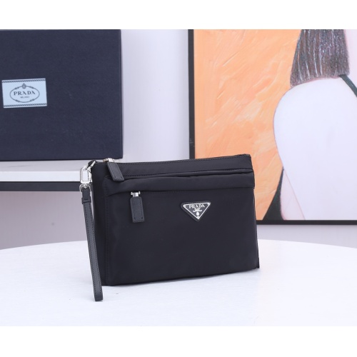 Prada AAA Man Wallets #1249146 $85.00 USD, Wholesale Replica Prada AAA Man Wallets