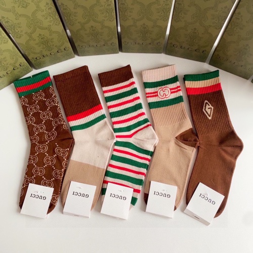 Gucci Socks #1249149 $29.00 USD, Wholesale Replica Gucci Socks