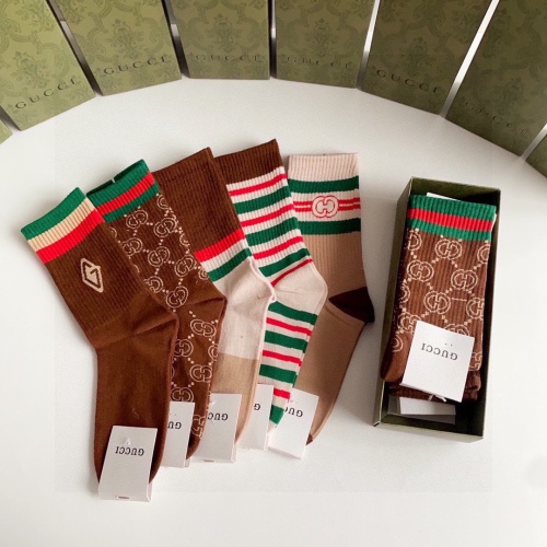 Replica Gucci Socks #1249149 $29.00 USD for Wholesale