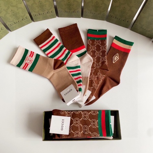 Replica Gucci Socks #1249149 $29.00 USD for Wholesale