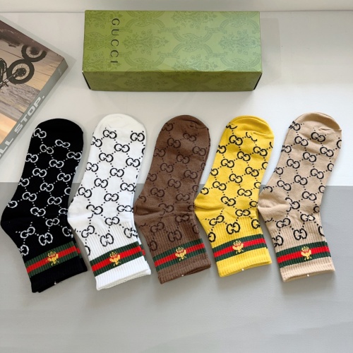 Replica Gucci Socks #1249153 $27.00 USD for Wholesale