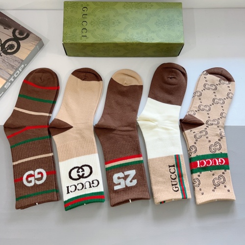 Replica Gucci Socks #1249158 $29.00 USD for Wholesale