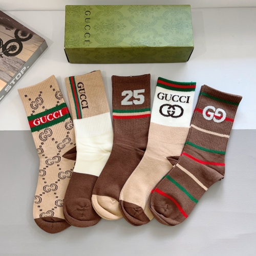 Replica Gucci Socks #1249158 $29.00 USD for Wholesale