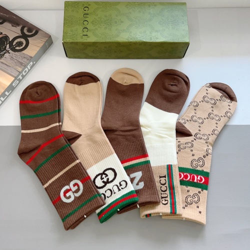 Replica Gucci Socks #1249158 $29.00 USD for Wholesale