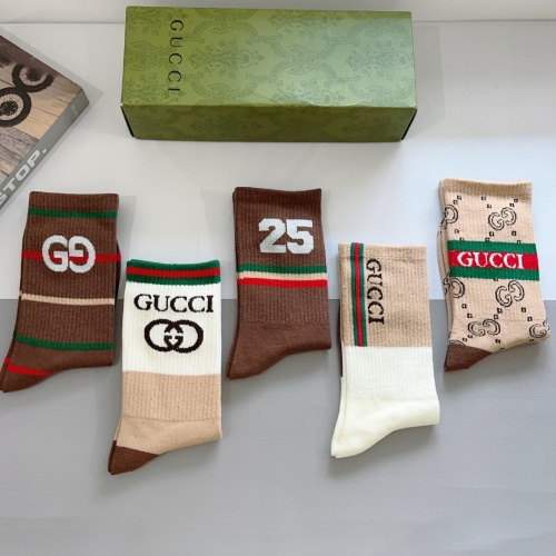 Replica Gucci Socks #1249158 $29.00 USD for Wholesale