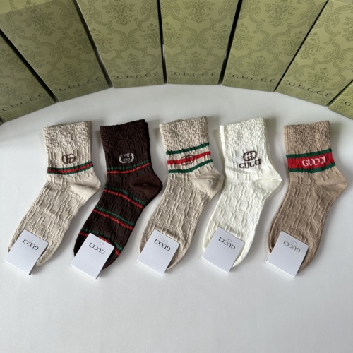 Gucci Socks #1249161 $27.00 USD, Wholesale Replica Gucci Socks