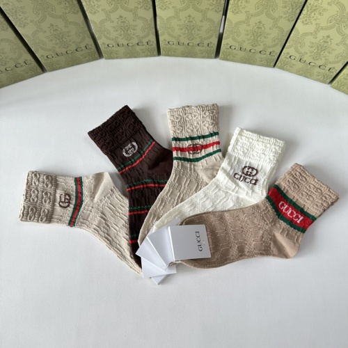 Replica Gucci Socks #1249161 $27.00 USD for Wholesale