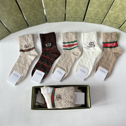 Replica Gucci Socks #1249161 $27.00 USD for Wholesale