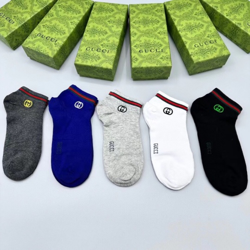 Gucci Socks For Men #1249191 $29.00 USD, Wholesale Replica Gucci Socks