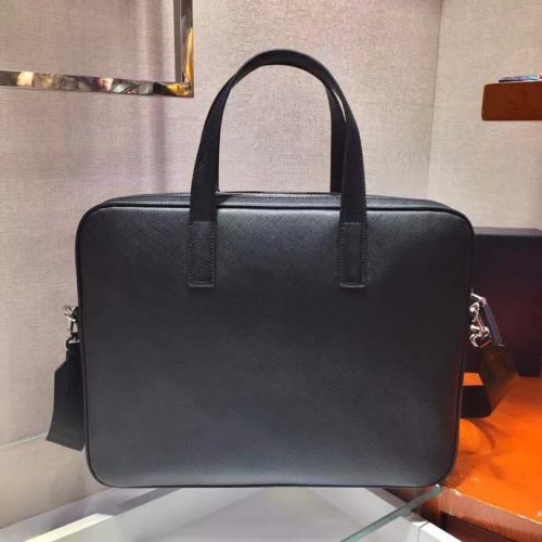 Replica Prada AAA Man Handbags #1249203 $160.00 USD for Wholesale